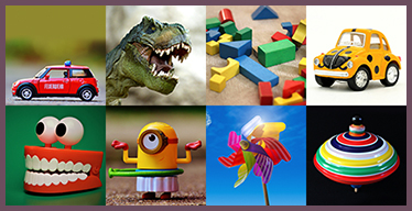 Jeux de société de mémoire en ligne: Les jouets